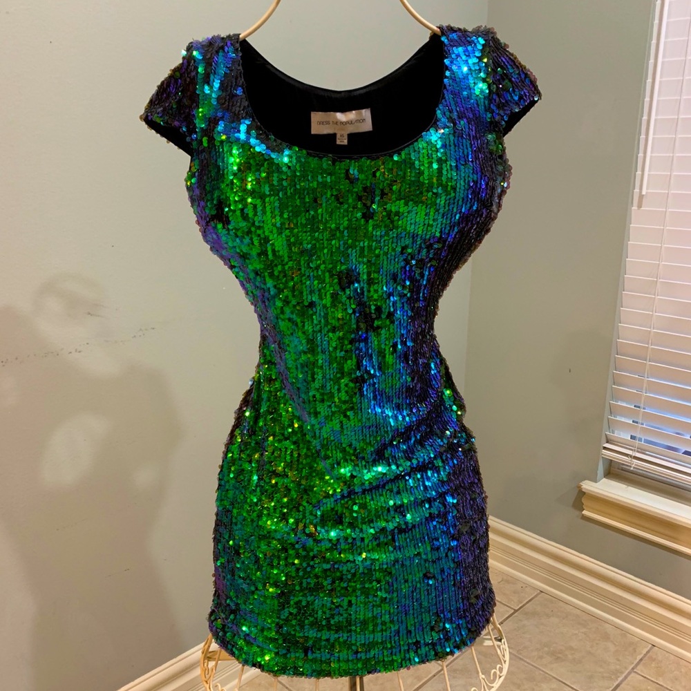 Sequin Cocktail Dress